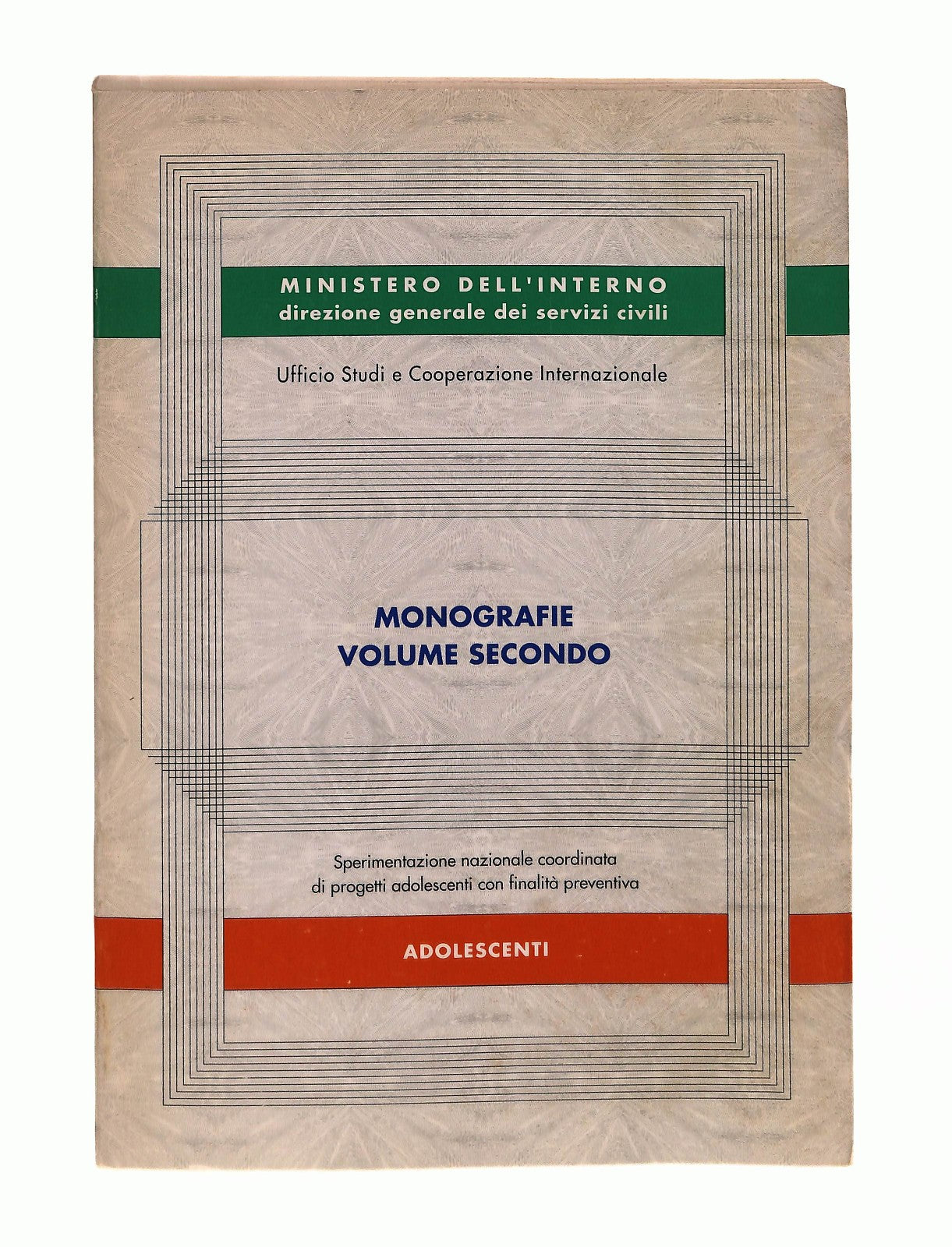 EBOND Monografie v Ii Il Protagonismo Degli Adolescenti Ministero Libro LI045654