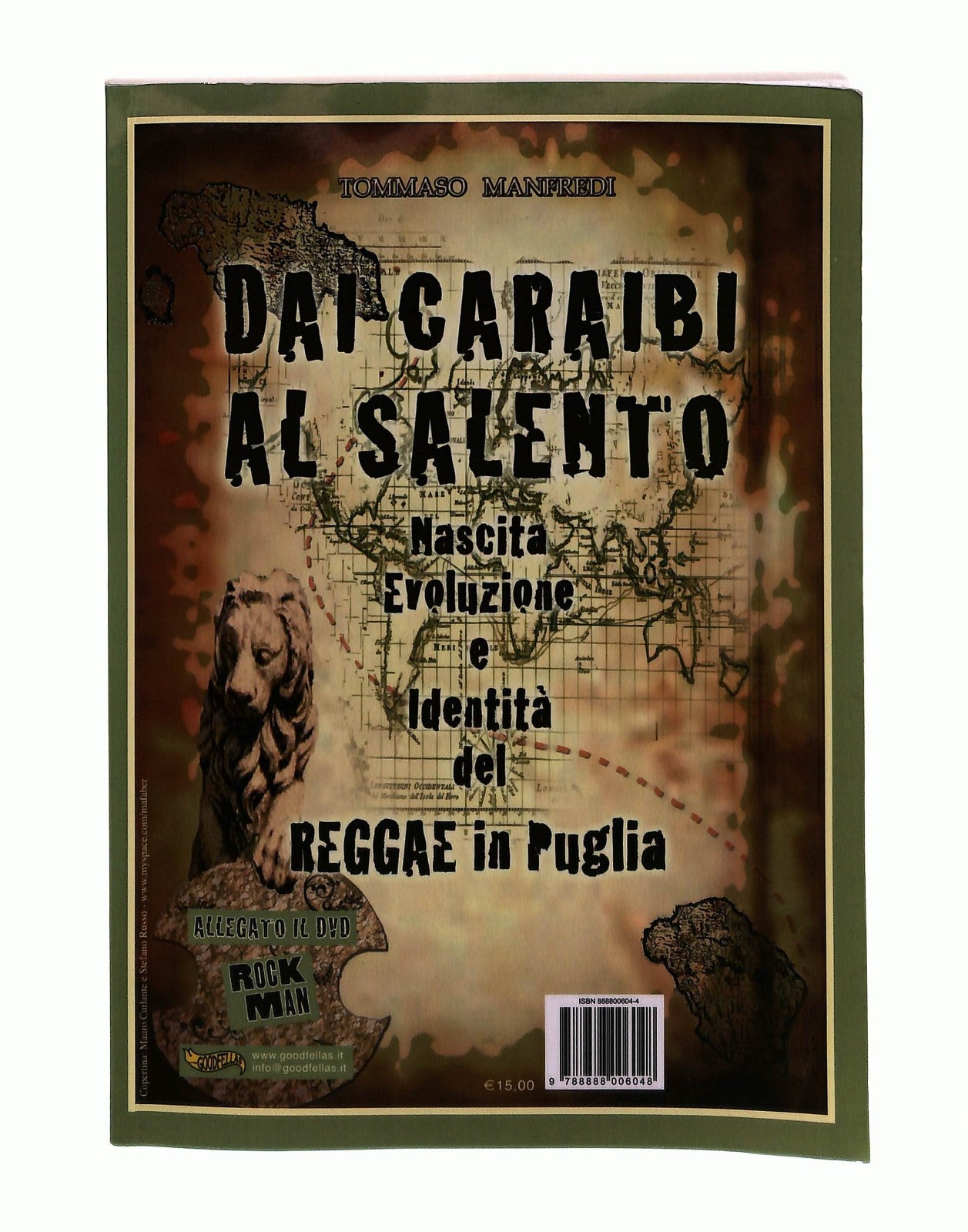 EBOND Dai Caraibi Al Salento T ManfrediCon DVD Rockman Libro LI045712
