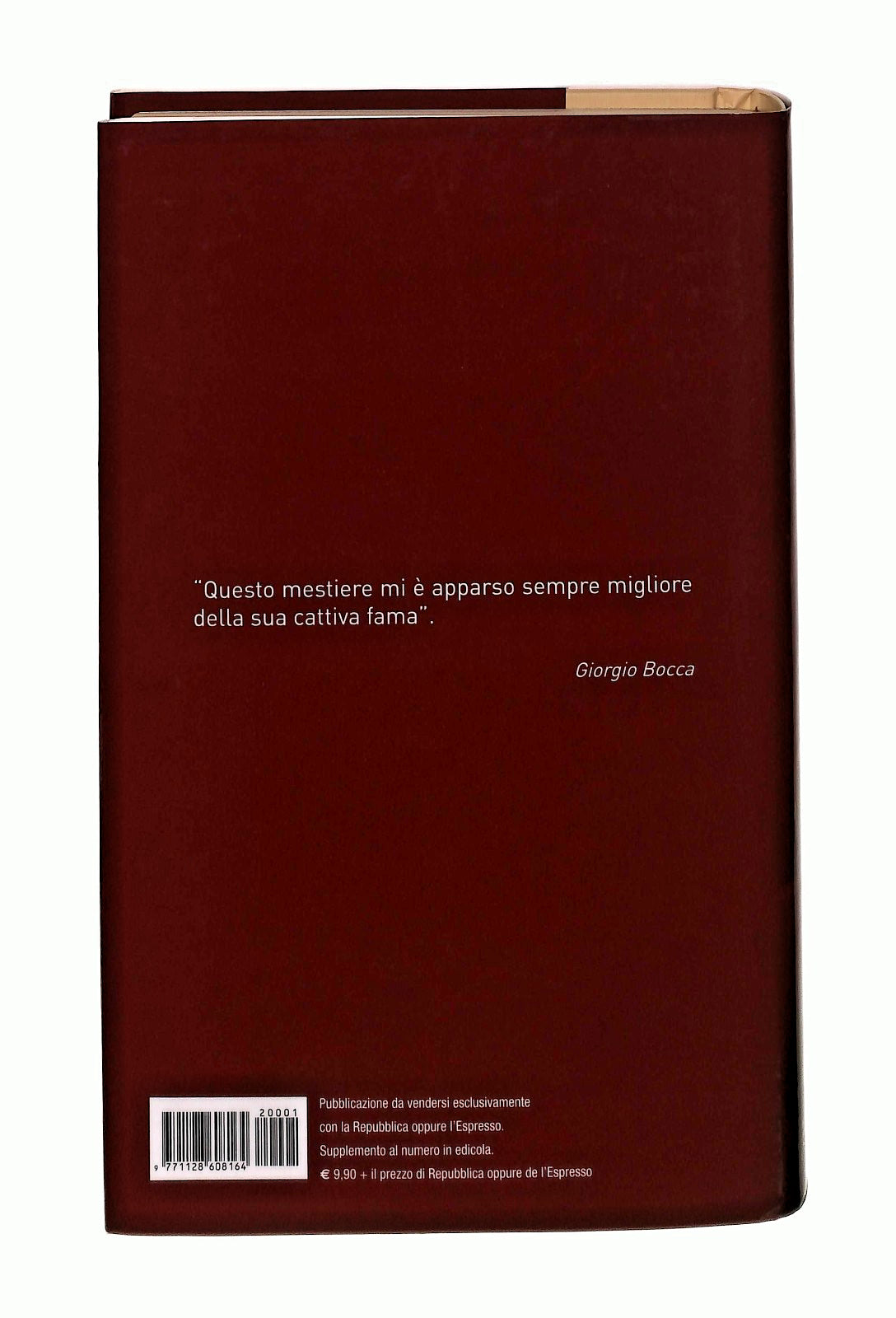 EBOND Il Partigiano Della Parola Giorgio Bocca Repubblica Libro LI045729