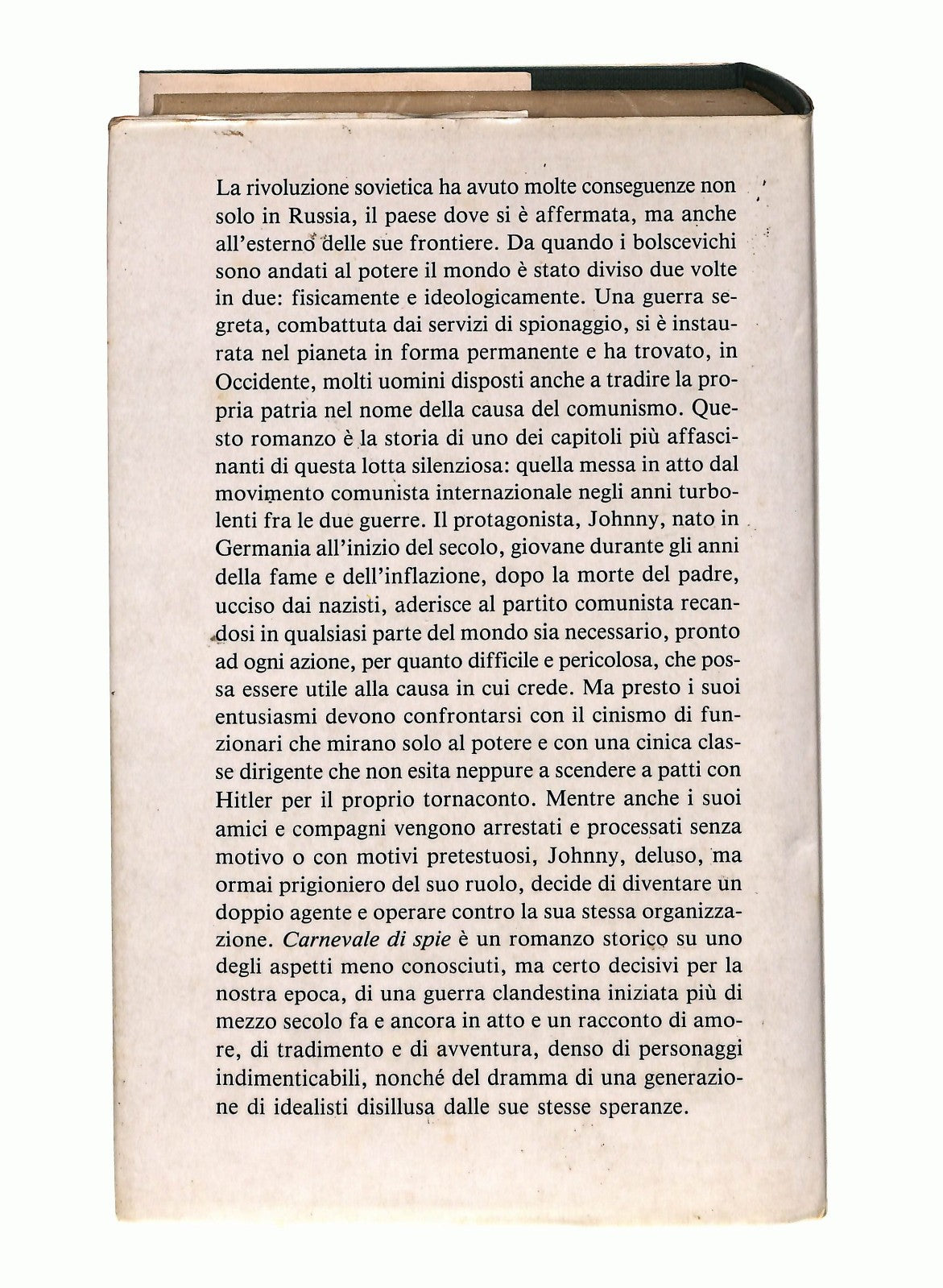 EBOND Carnevale Di Spie Robert Moss Sugarco Edizioni Libro LI045730