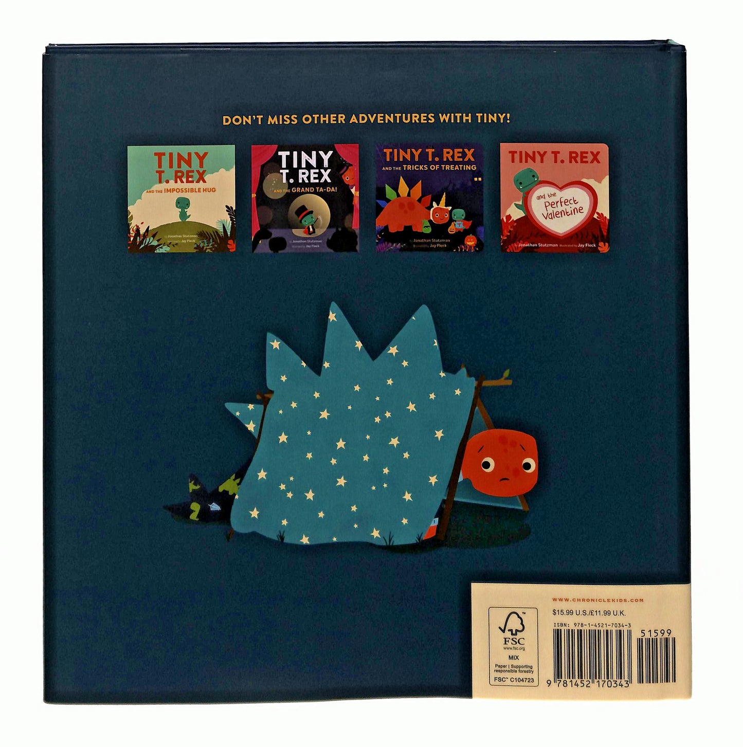 EBOND Tiny T Rex And The Very Dark Dark In Lingua Inglese Libro LI045762