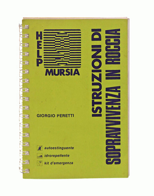 EBOND Istruzioni Di Sopravvivenza In Roccia Libretto Con Anelli Libro LI045836
