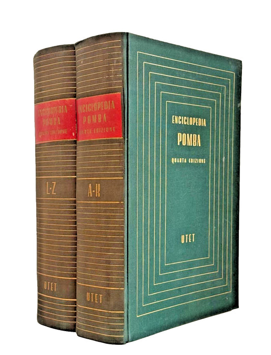 EBOND Enciclopedia Pomba 1950 2 Volumi Libro LI045876