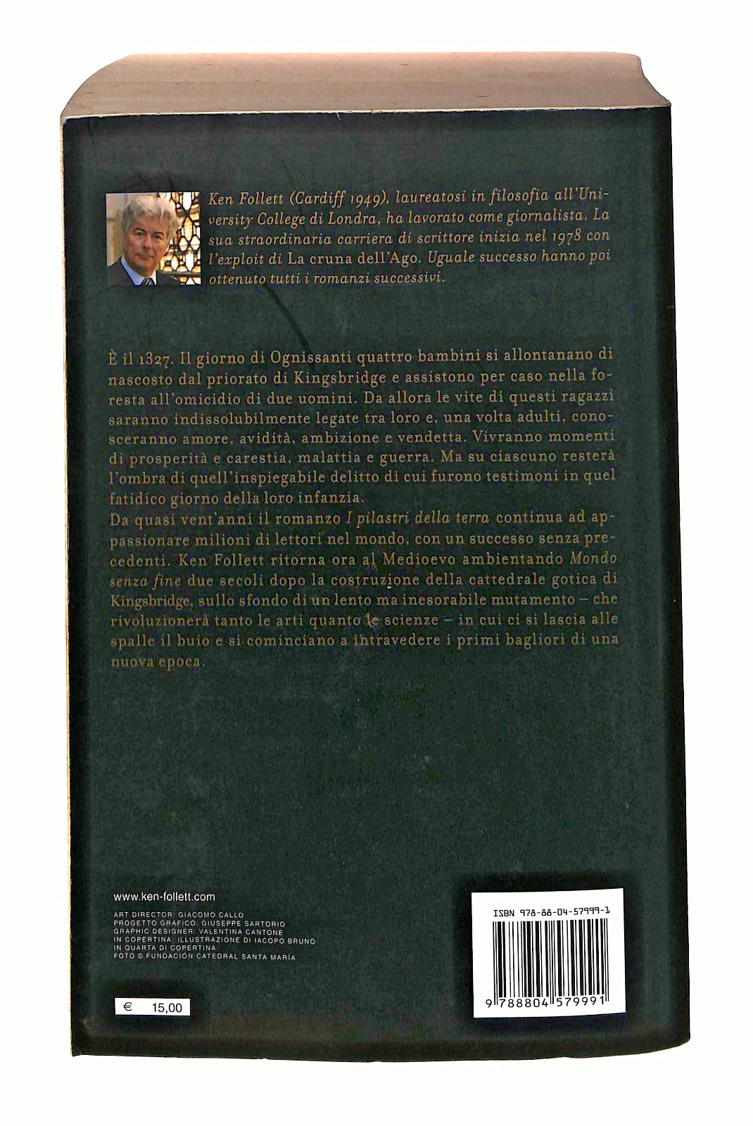 EBOND Mondo Senza Fine Ken Follett Mondadori Libro LI045901