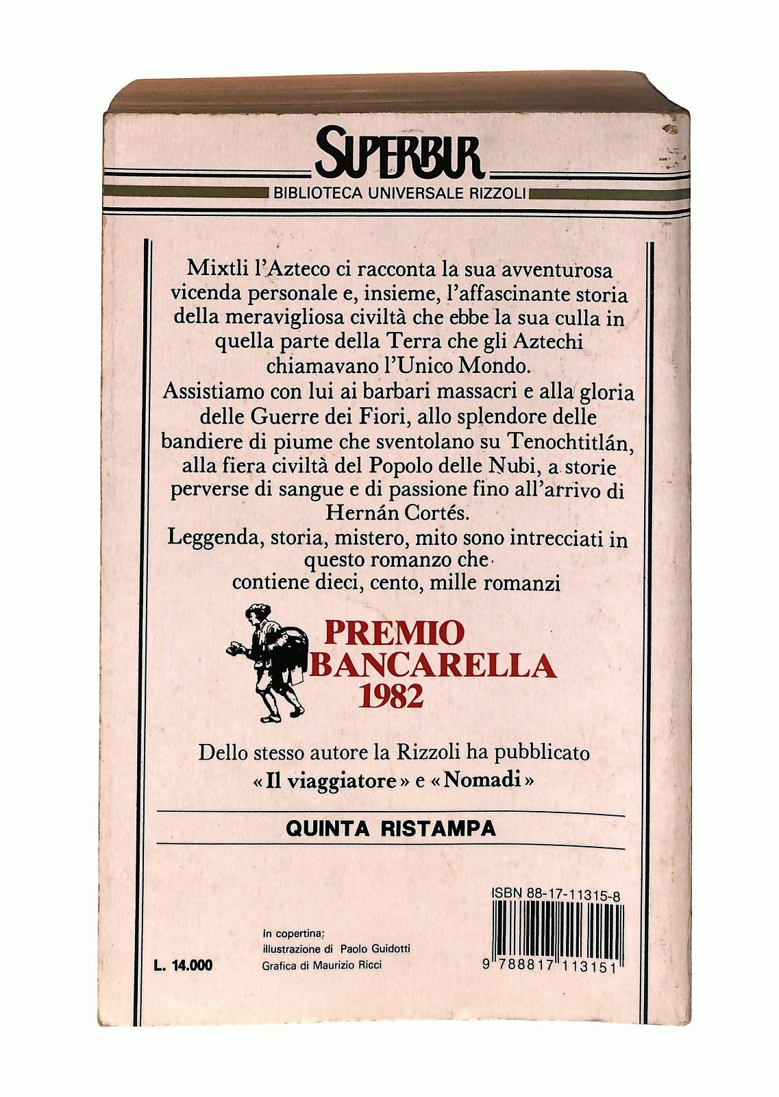 EBOND L Azteco Gary Jennings Bur Rizzoli Libro LI045907