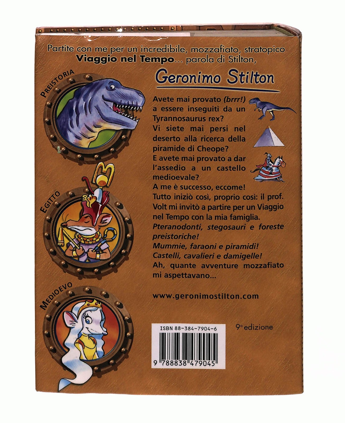 EBOND Viaggio Nel Tempo Geronimo Stilton Piemme Libro LI045908
