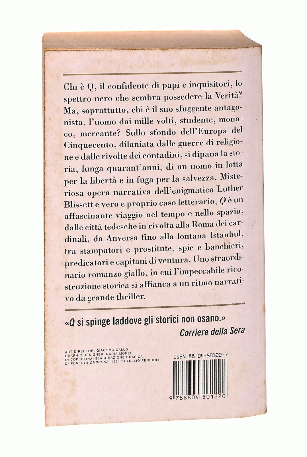 EBOND Q Luther Blissett Einaudi Libro LI045913