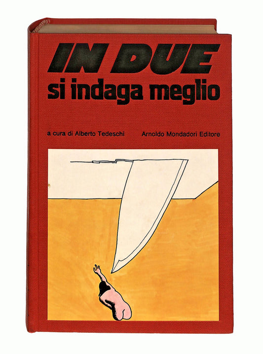 EBOND In Due Si Indaga Meglio Cura A Tedeschi Mondadori 1974 Libro LI045959
