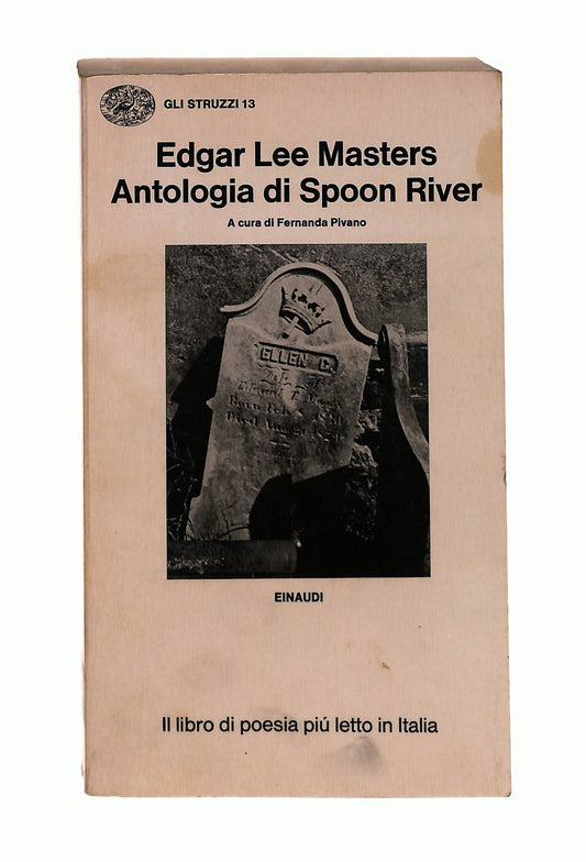 EBOND Antologia Di Spoon River Edgar Lee Masters Einaudi 1972 Libro LI046037
