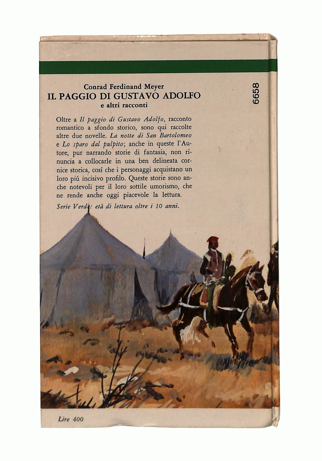 EBOND Il Paggio Di Gustavo Adolfo e Altri Racconti Meyer 1966 Libro LI046076