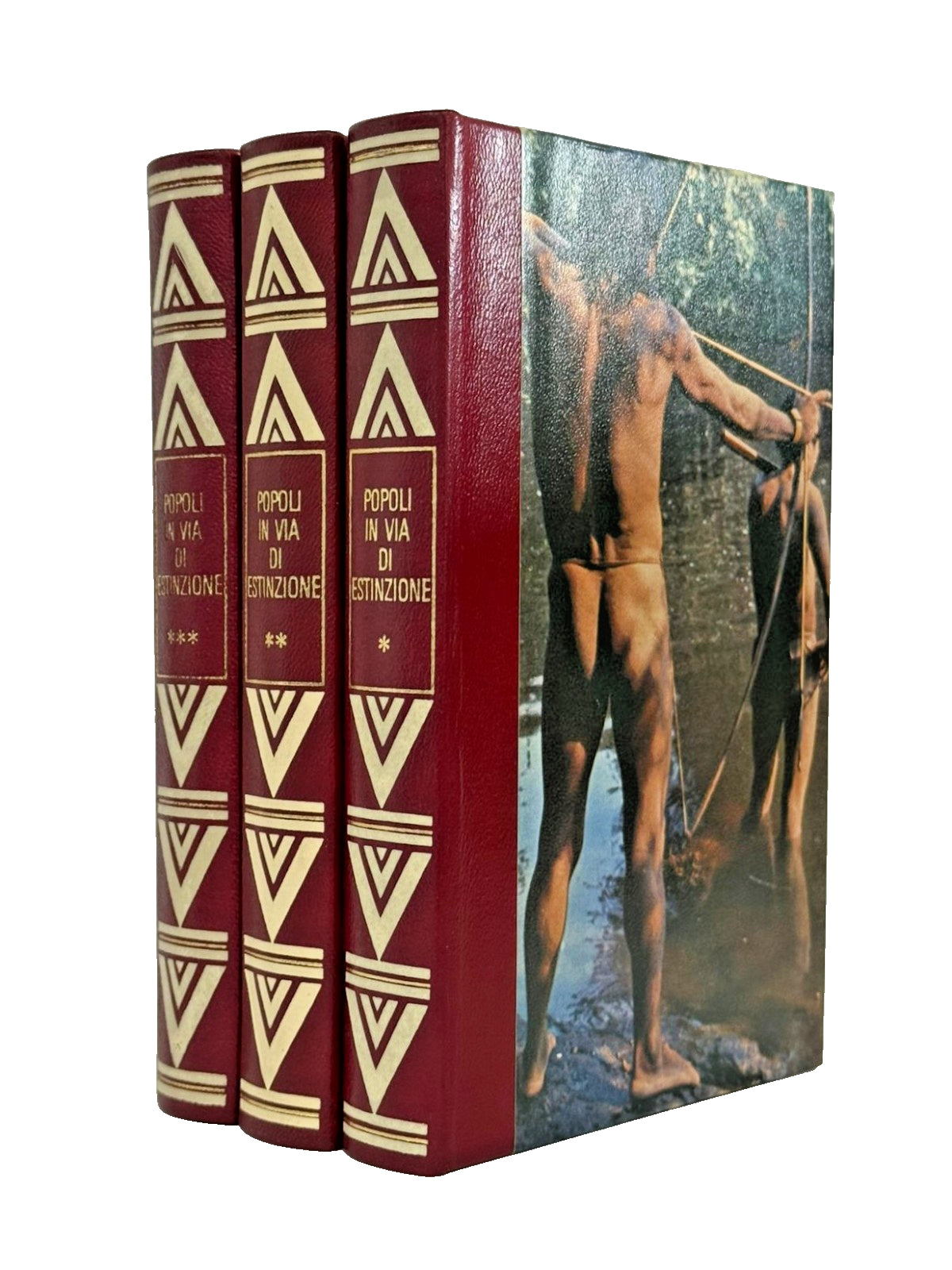 EBOND Popoli In Via Di Estinzione Edizioni Ferni 1977 3 Volumi Libro LI046081