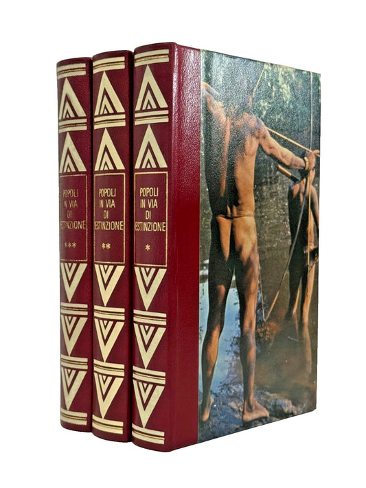 EBOND Popoli In Via Di Estinzione Edizioni Ferni 1977 3 Volumi Libro LI046081