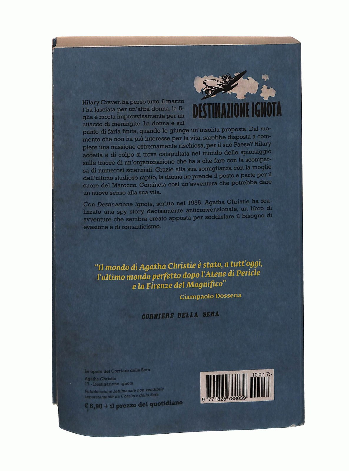 EBOND Destinazione Ignota Agatha Christie Corriere Della Sera Libro LI046085