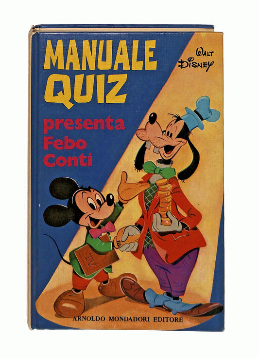 EBOND Manuale Quiz Walt Disney Mondadori 1972 Libro LI046109