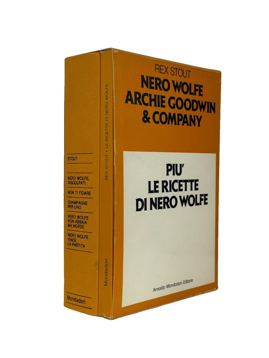 EBOND Nero Wolfe Archie Goodwin Le Ricette Di Nero 2 Volumi Libro LI046131