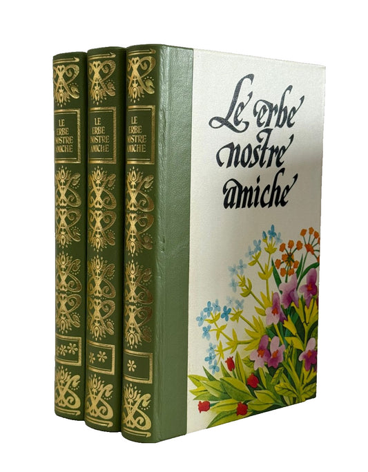 EBOND Le Nostre Erbe Amiche Edizioni Ferni 1976 3 Volumi Libro LI046132