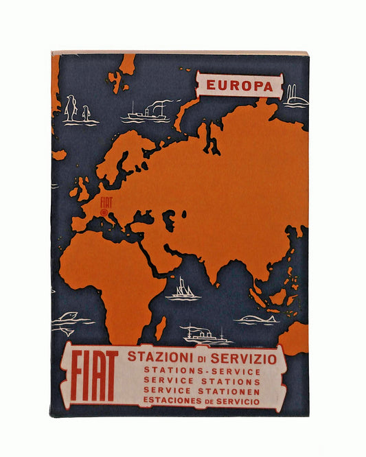 EBOND Fiat Stazioni Di Servizio Europa 1963 Libro LI046134