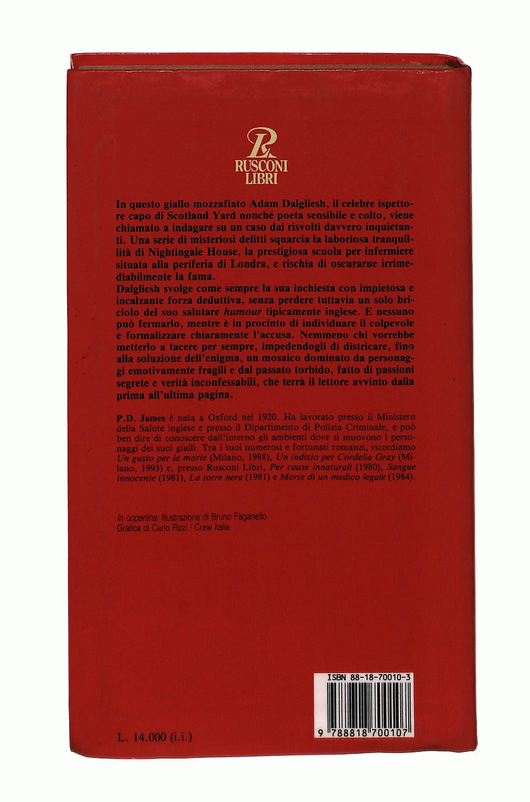 EBOND Scuola Per Infermiere P D James Rusconi Libro LI046212