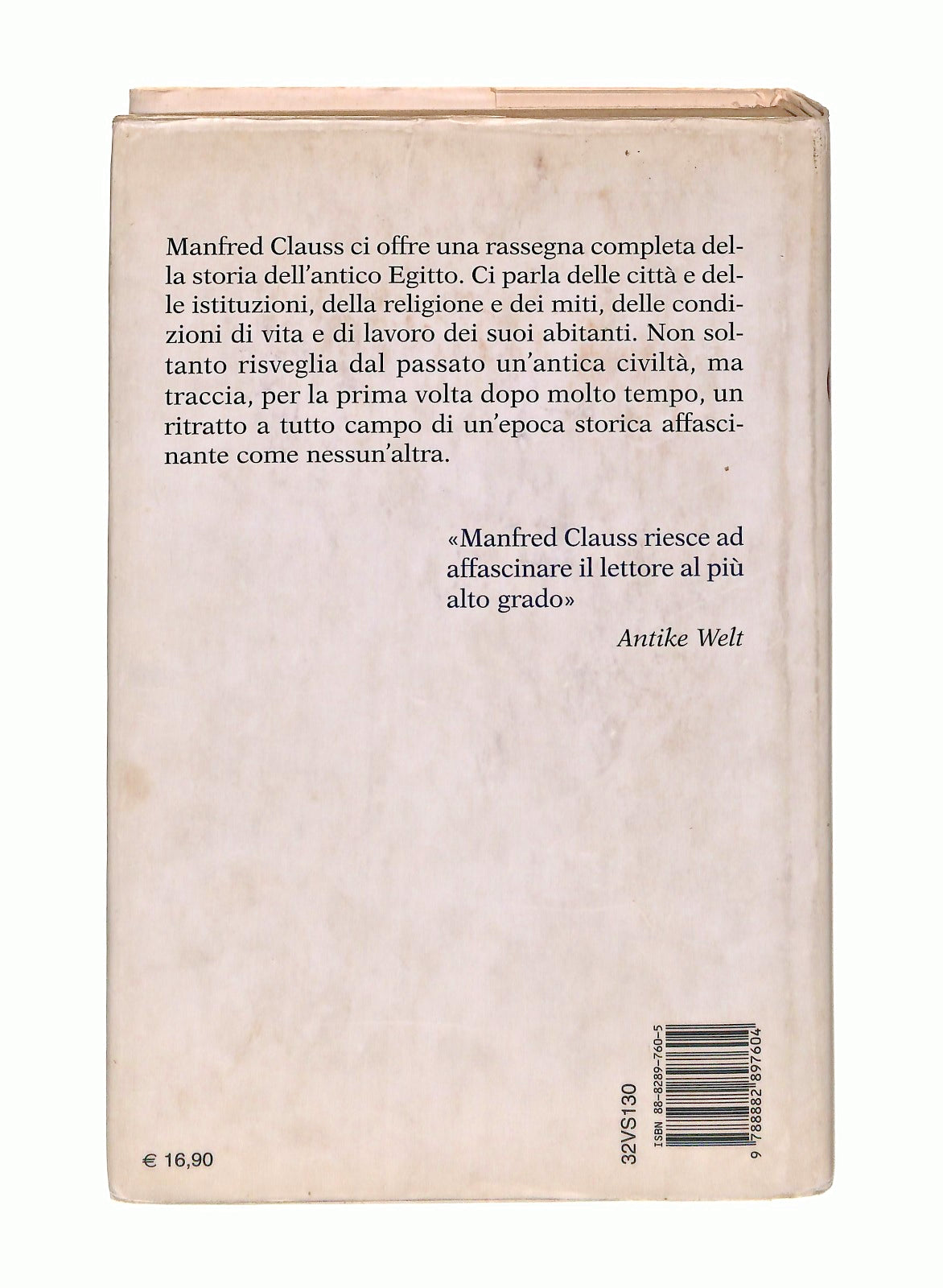 EBOND L Antico Egitto Manfred Clauss Newton 2002 Libro LI046314
