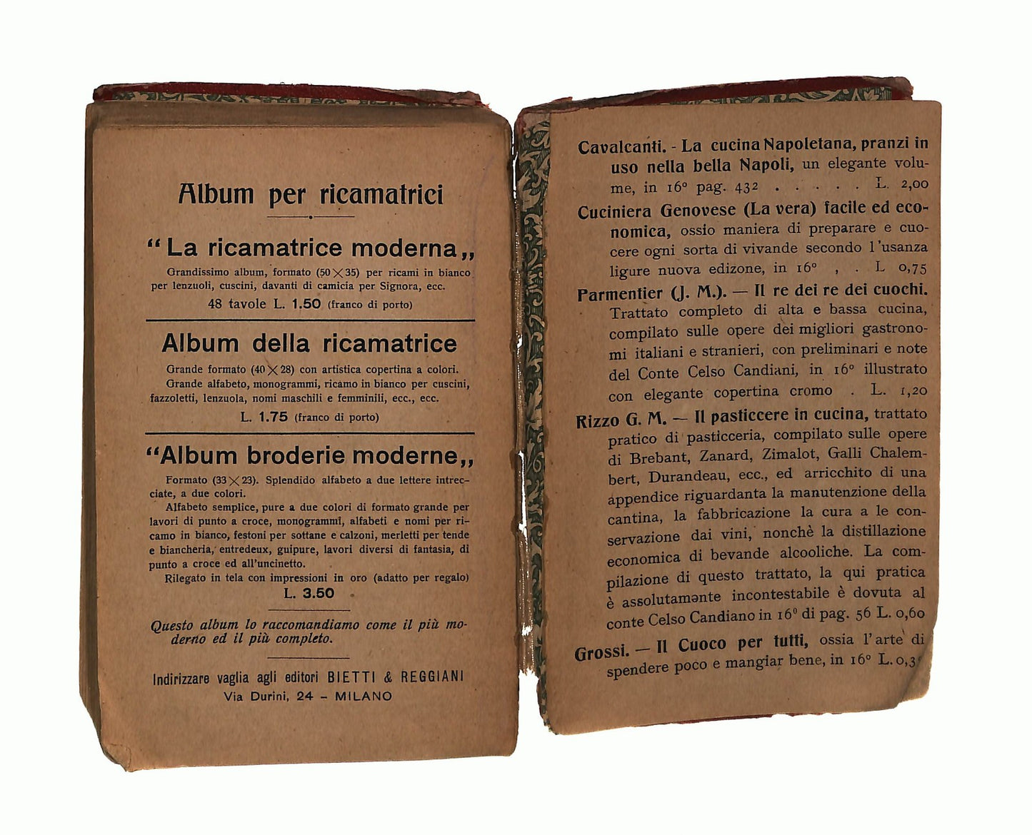 EBOND L Oracolo oDei Destini Bietti Reggiani 1915 Libretto Libro LI046338