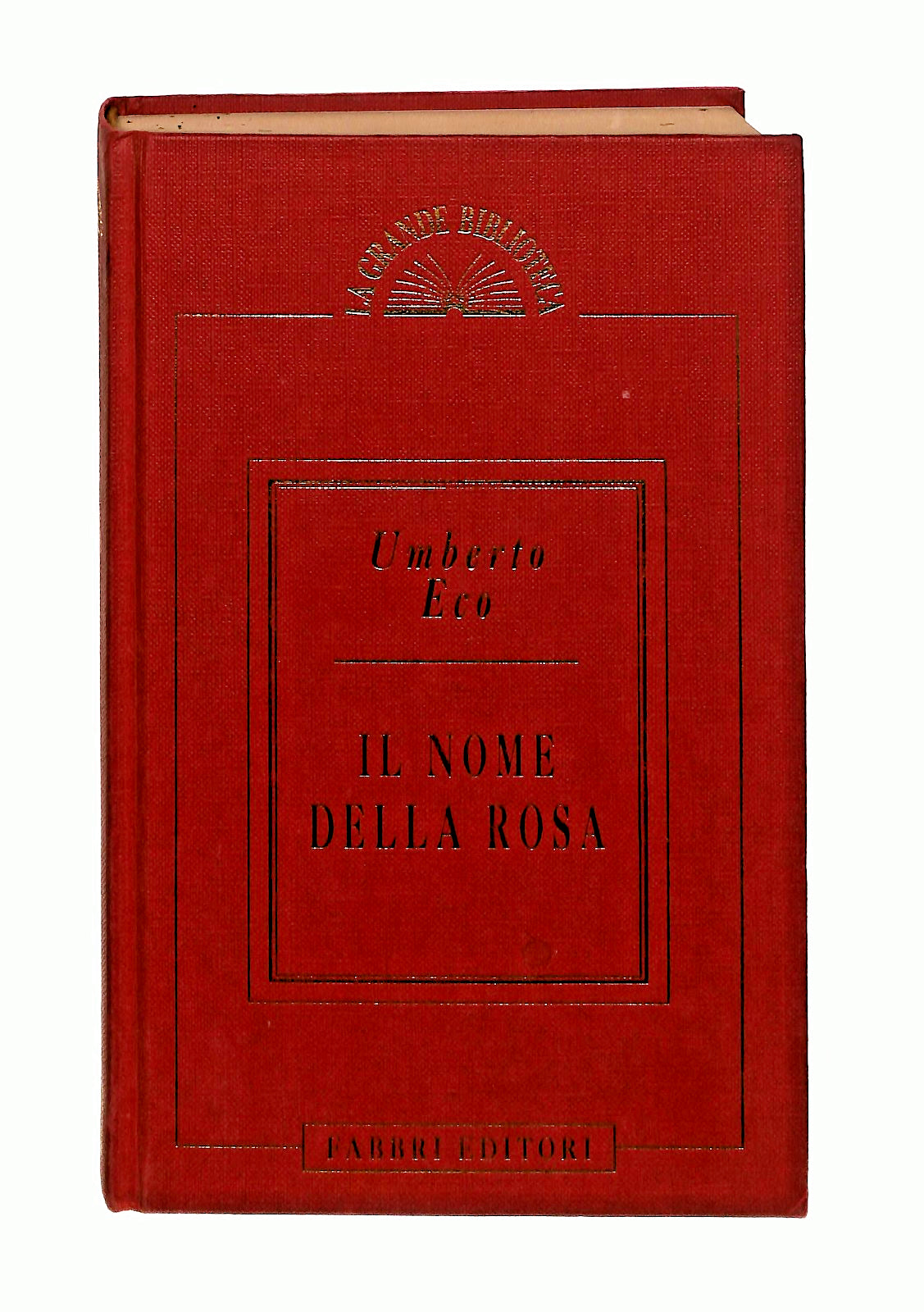 EBOND Il Nome Della Rosa Umberto Eco Fabbri Editori 1993 Libro LI046355