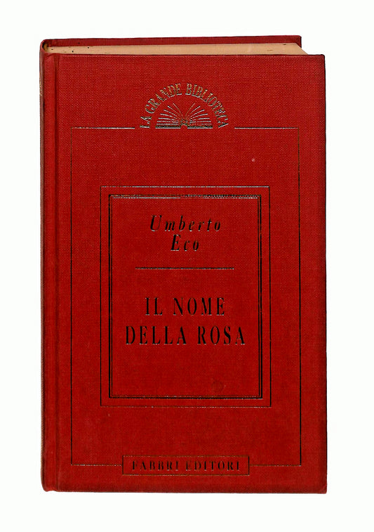 EBOND Il Nome Della Rosa Umberto Eco Fabbri Editori 1993 Libro LI046355