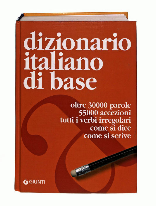 EBOND Dizionario Italiano Di Base Giunti Libro LI046376