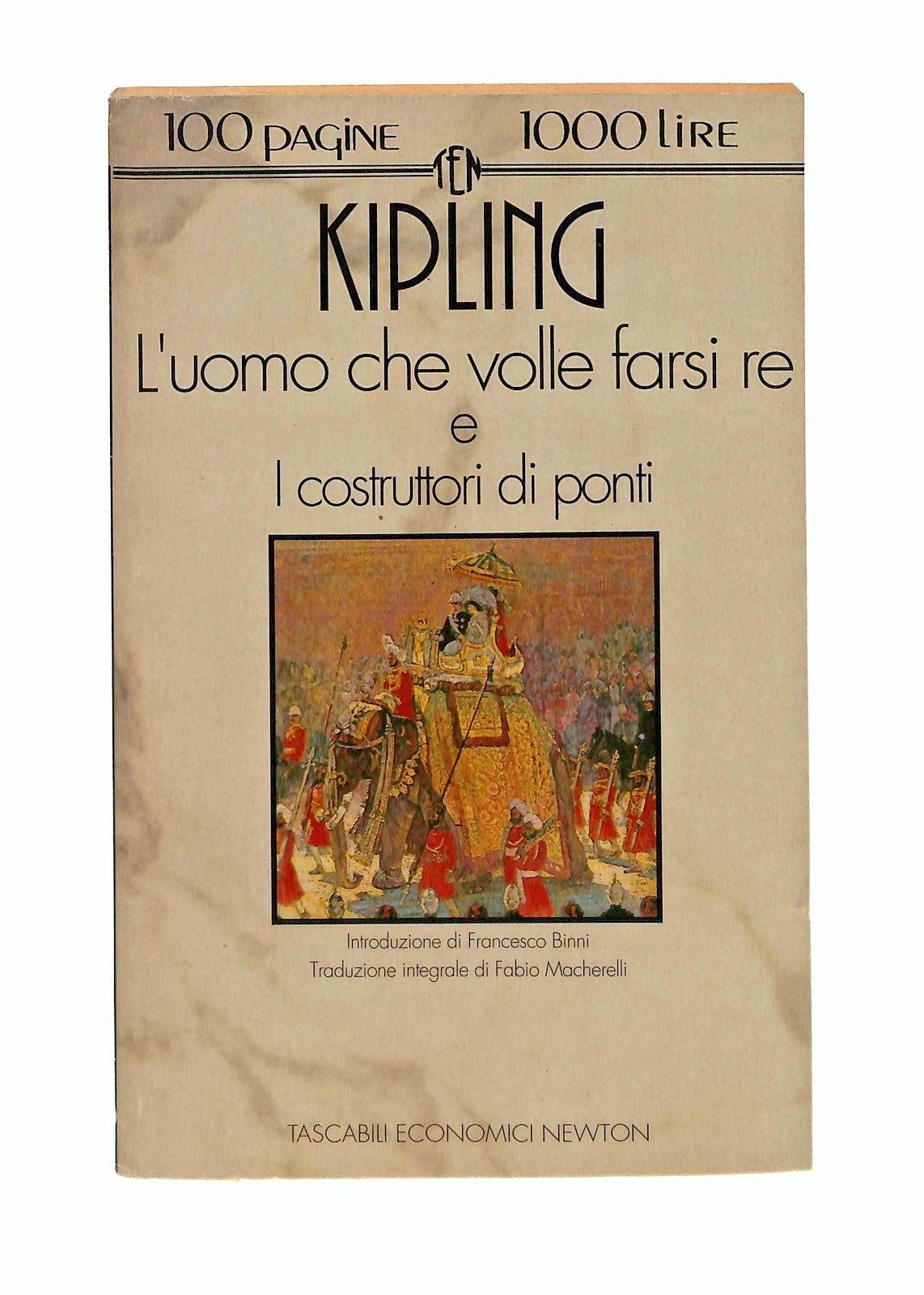EBOND L Uomo Che Volle Farsi Re e i Cotruttori Di Ponti Kipling Libro LI046439