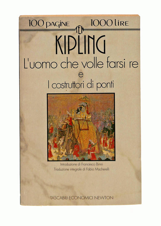 EBOND L Uomo Che Volle Farsi Re e i Cotruttori Di Ponti Kipling Libro LI046439