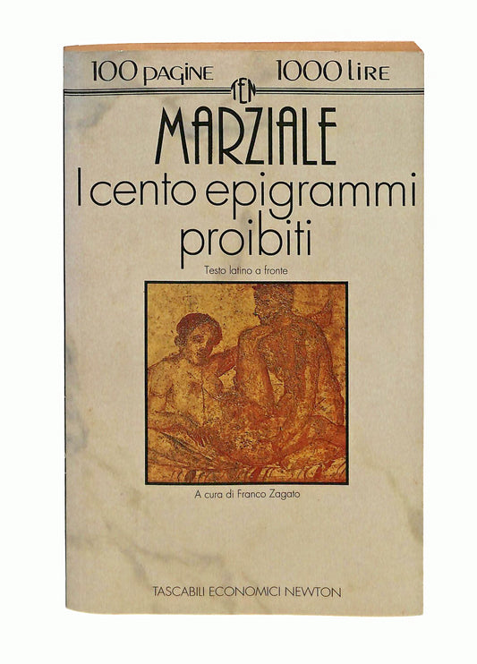 EBOND I Cento Epigrammi Proibiti Marziale Newton Libro LI046446