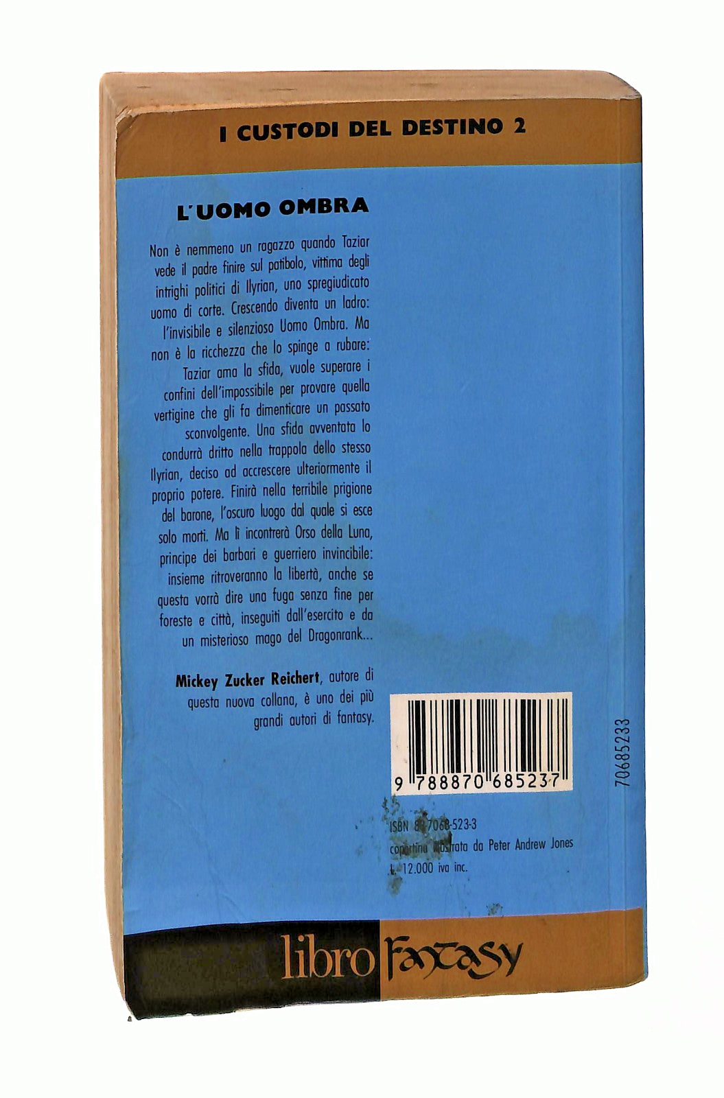 EBOND L Uomo Ombra I Custodi Del Destino M Z Reichert El Edizioni Libro LI046526