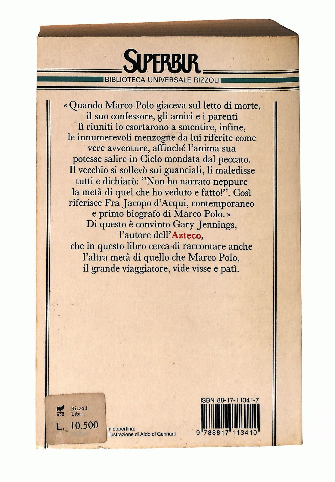 EBOND Il Viaggiatore Gary Jennings Bur Rizzoli Libro LI046527