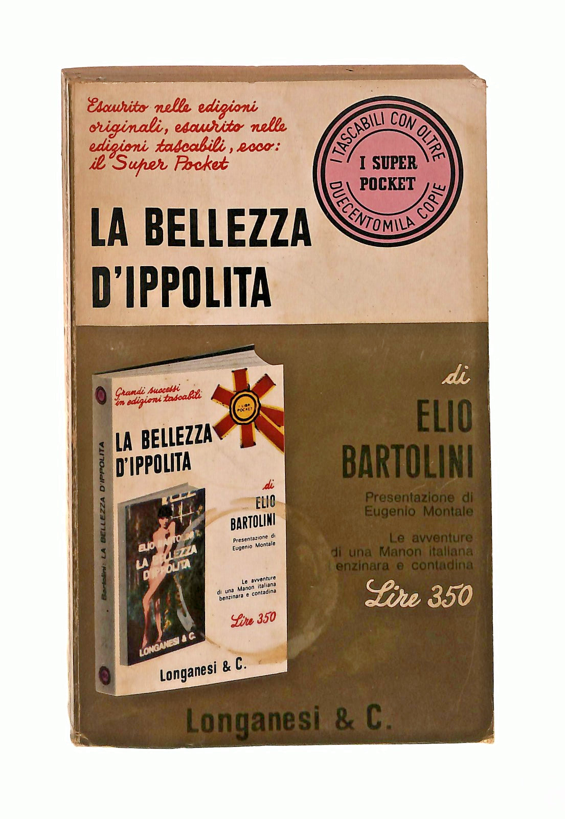EBOND La Bellezza d Ippolita Elio Bartolini Longanesi & Co 1970 Libro LI046557