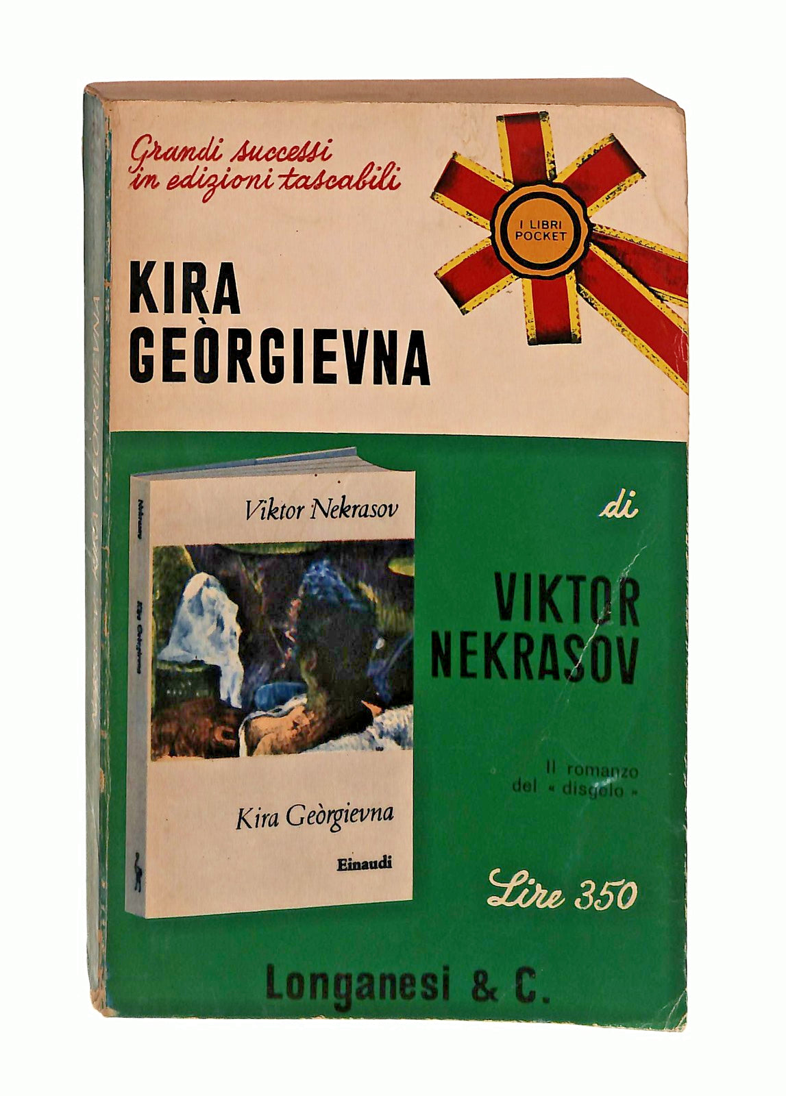 EBOND Kira Georgievna Viktor Nekrasov Longanesi & Co 1969 Libro LI046558