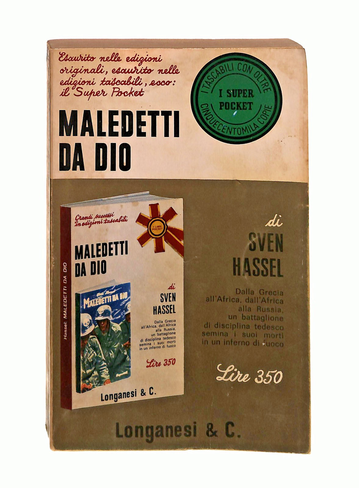 EBOND Maledetti Da Dio Sven Hassel Longanesi & Co 1969 Libro LI046562