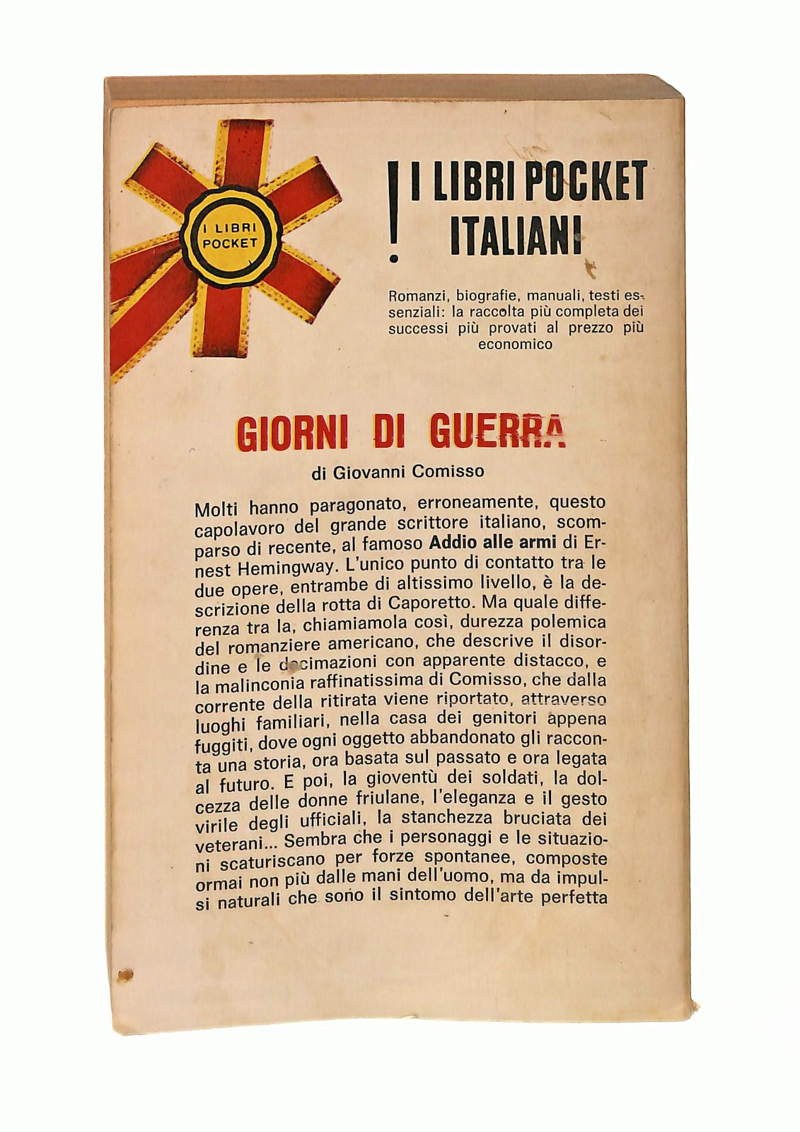 EBOND Giorni Di Guerra Giovanni Comisso Longanesi 1970 Libro LI046568