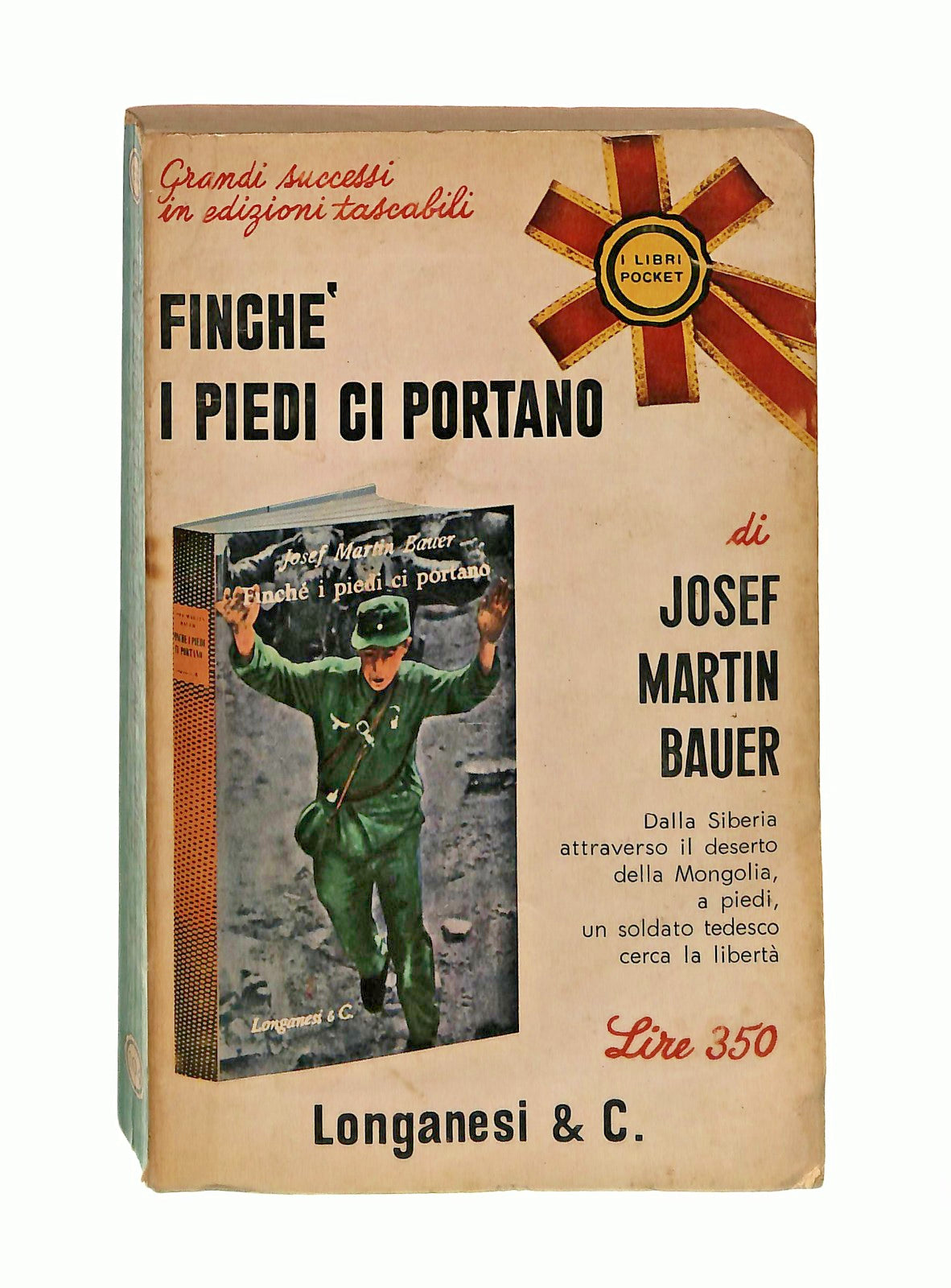 EBOND Finche i Piedi Ci Portano J M Bauer Longanesi & Co 1967 Libro LI046571