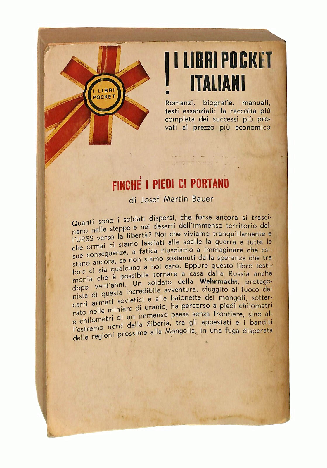 EBOND Finche i Piedi Ci Portano J M Bauer Longanesi & Co 1967 Libro LI046571