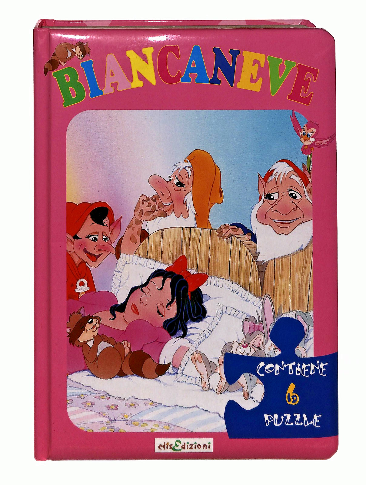 EBOND Biancaneve Elisedizioni Con 6 Puzzle Libro LI046603