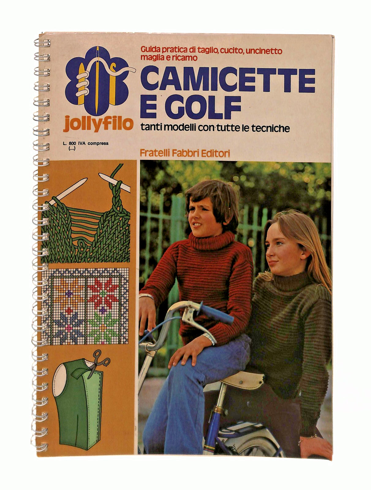 EBOND Camicette e Golf Jollyfilo Fabbri Con Anelli Libro LI046654