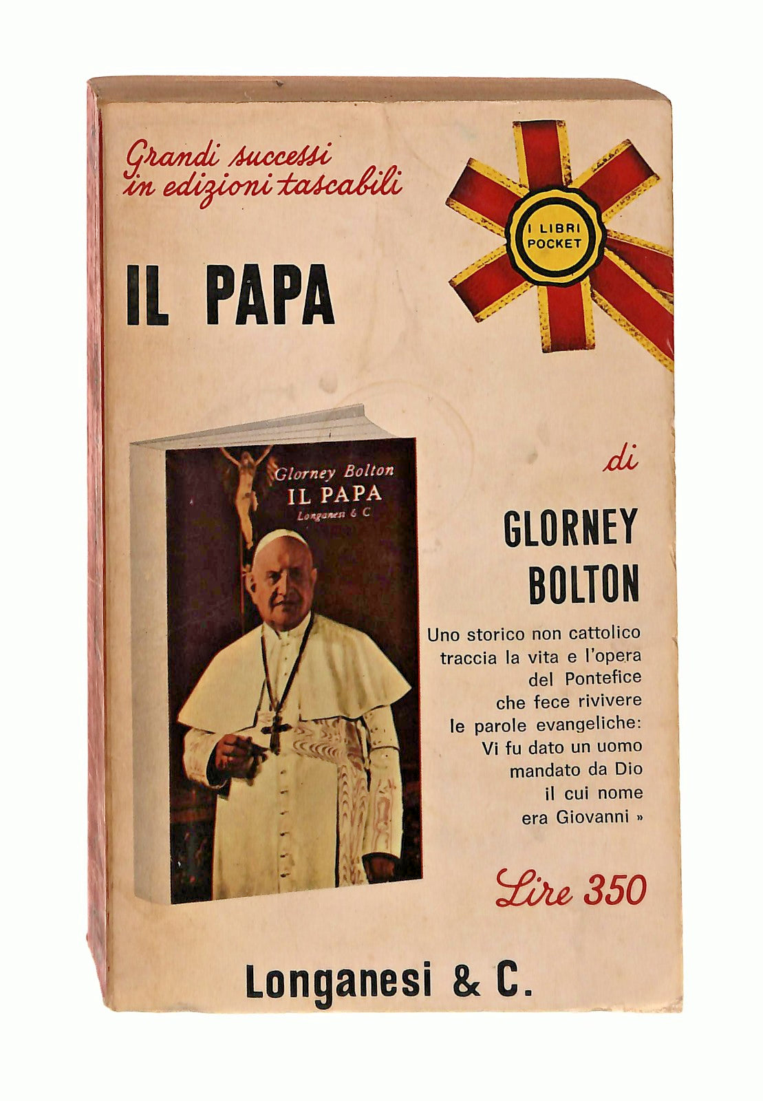 EBOND Il Papa Glorney Bolton Longanesi & C 1970 Libro LI046709