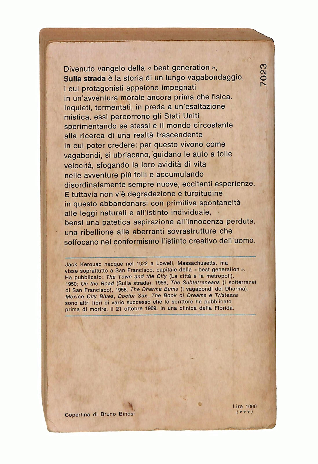 EBOND Sulla Strada Jack Kerouac Mondadori 1974 Libro LI046713