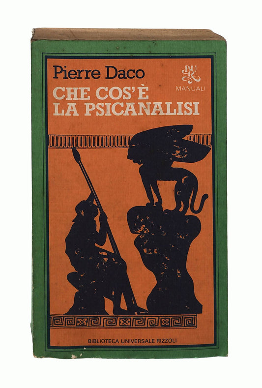 EBOND Che Cos e La Psicanalisi Pierre Daco Bur Rizzoli 1982 Libro LI046715