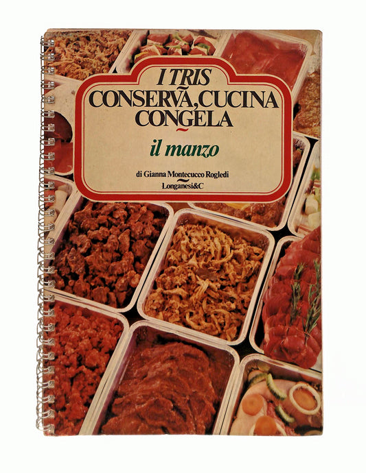 EBOND Il Manzo I Tris Conserva Cucina Congela Rogledi Con Anelli Libro LI046727