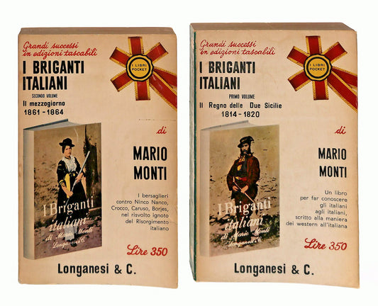 EBOND I Briganti Italiani Mario Monti Longanesi 1967 2 Volumi Libro LI046731