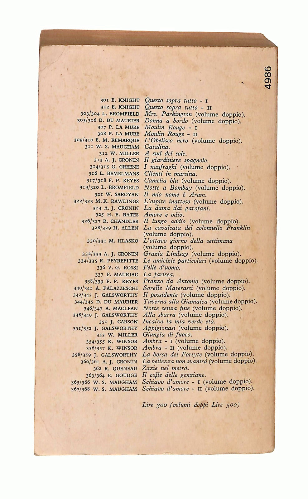 EBOND Il Colle Delle Genziane Elizabeth Goudge Mondadori 1964 Libro LI046802