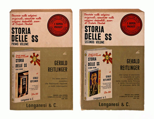 EBOND Storia Delle Ss G Reitlinger Longanesi & Co 1971 2 Volumi Libro LI046827