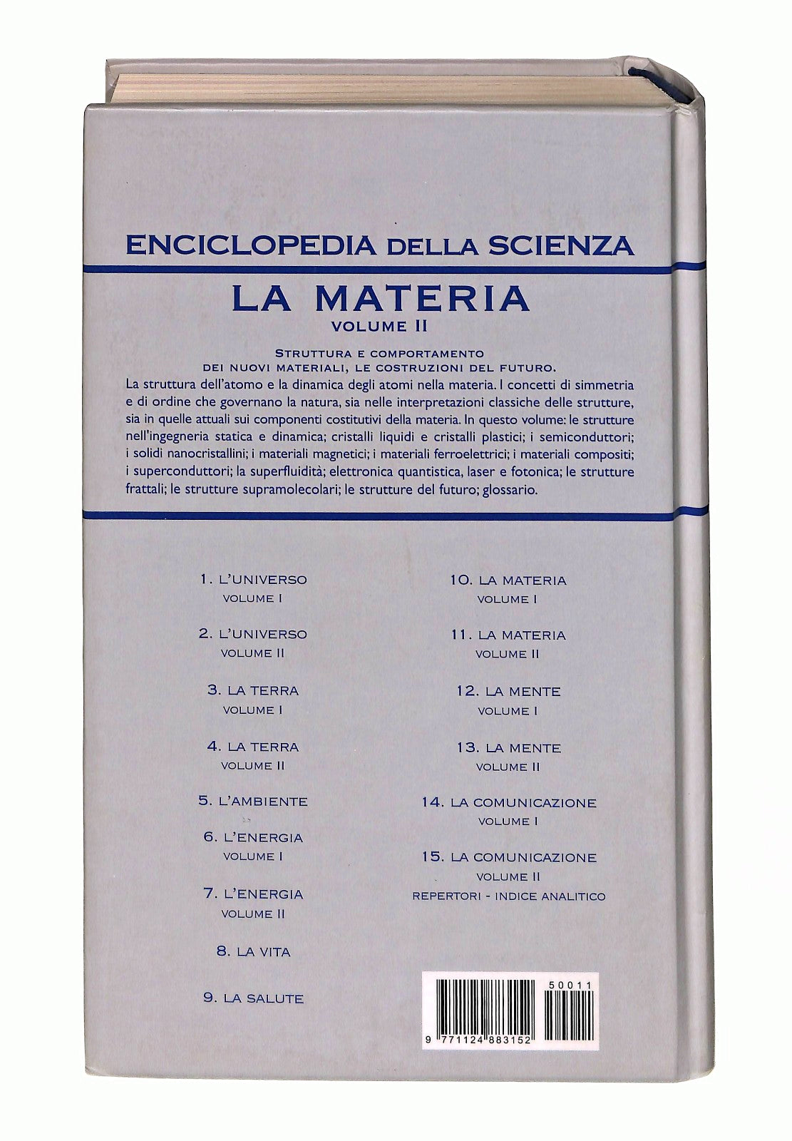 EBOND La Materia Enciclopedia Della Scienza Vol Ii Il Giornale Libro LI046851