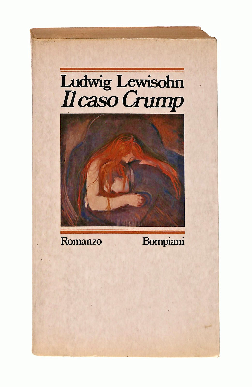 EBOND Il Caso Crump Ludwig Lewinshon Bompiani 1980 Libro LI046877