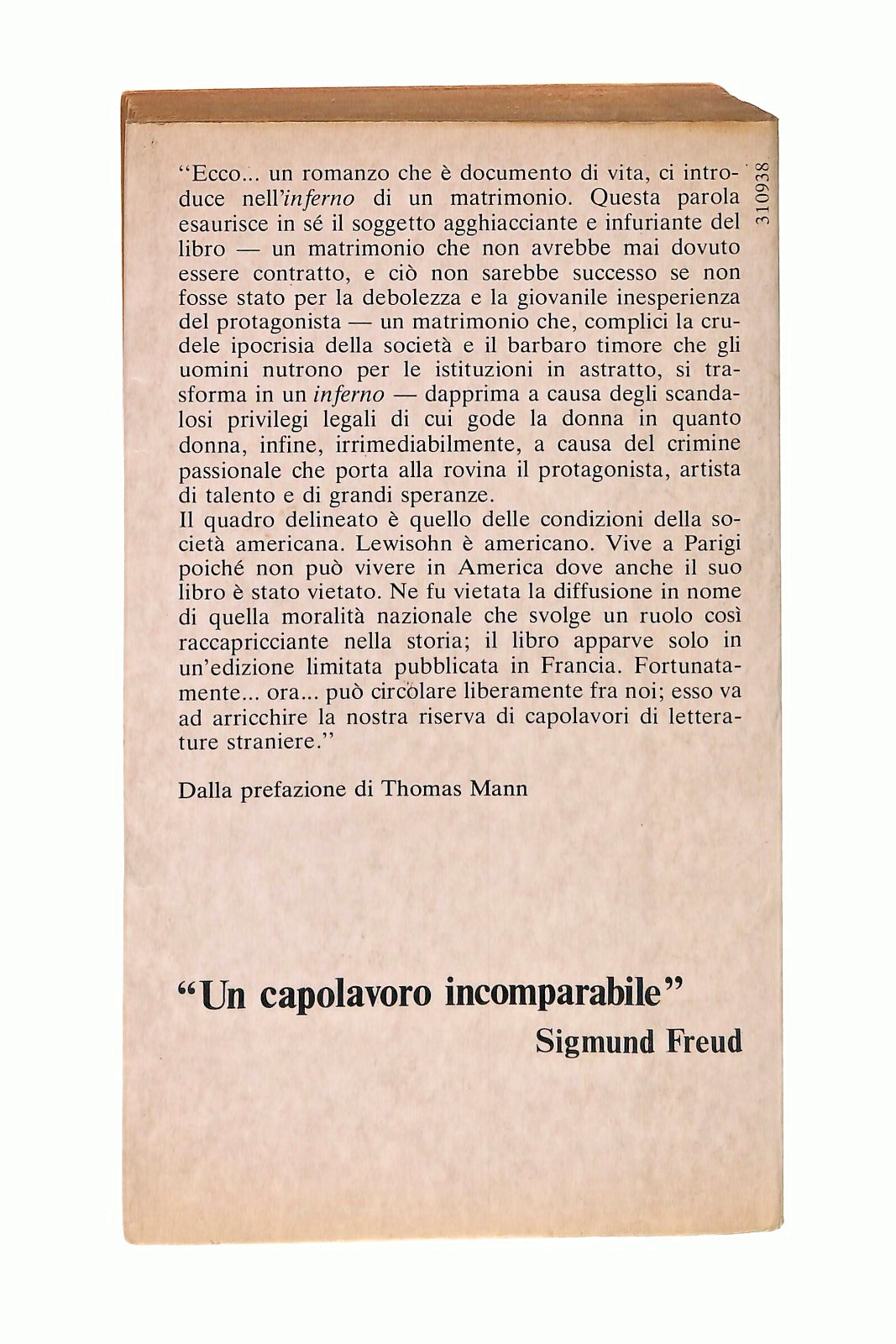 EBOND Il Caso Crump Ludwig Lewinshon Bompiani 1980 Libro LI046877